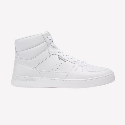 COACH Men's Clip Court High Top - Optic White