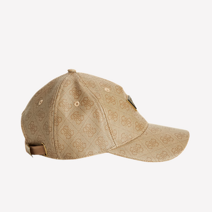 Guess Men Vezzola Baseball Cap - Beige Overflow