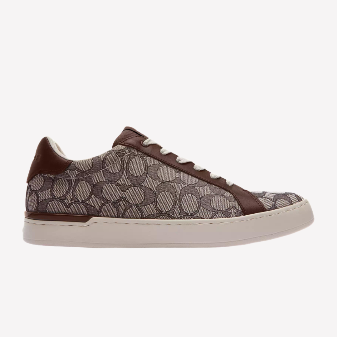 COACH Men's Clip Low Top Sneaker - Maple