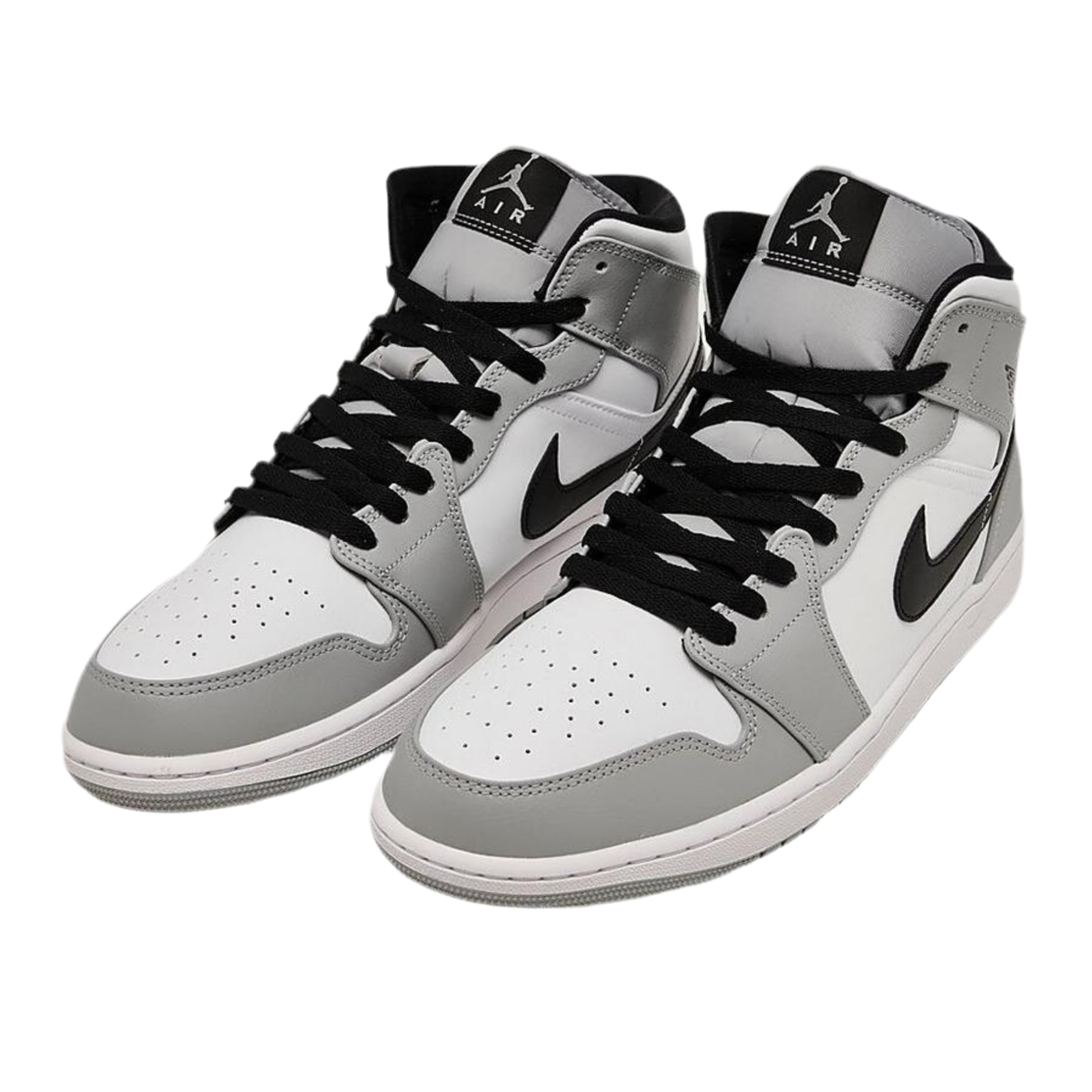 Nike Men's Air Jordan Retro 1 Mid - Smoke Gray