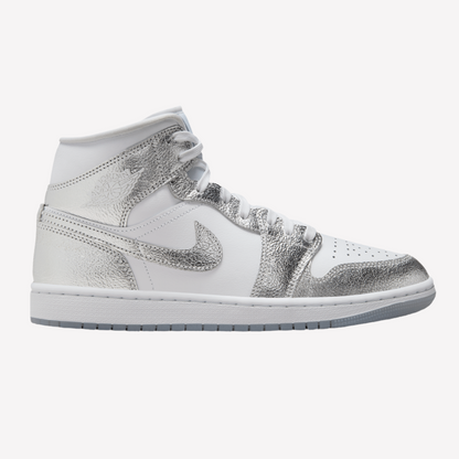 Nike Women's Jordan 1 Mid SE - Silver