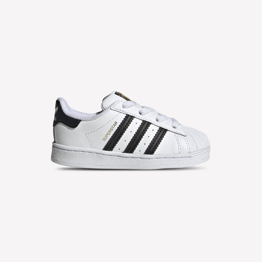 Adidas Toddler Superstar - White Black