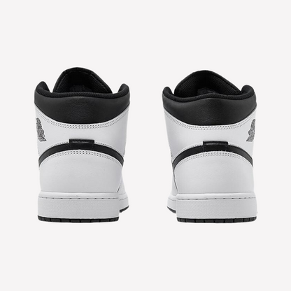 Nike Men's Air Jordan Retro 1 Mid - White Black White