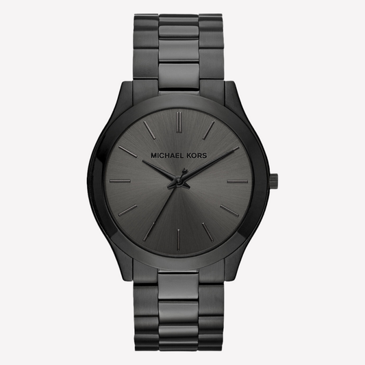 Michael Kors Men Oversized Slim Runway Watch - Black