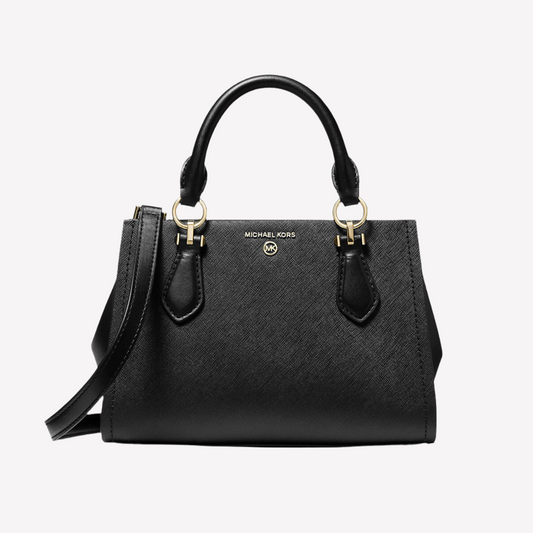 Michael Kors Marilyn Small Saffiano Crossbody - Black