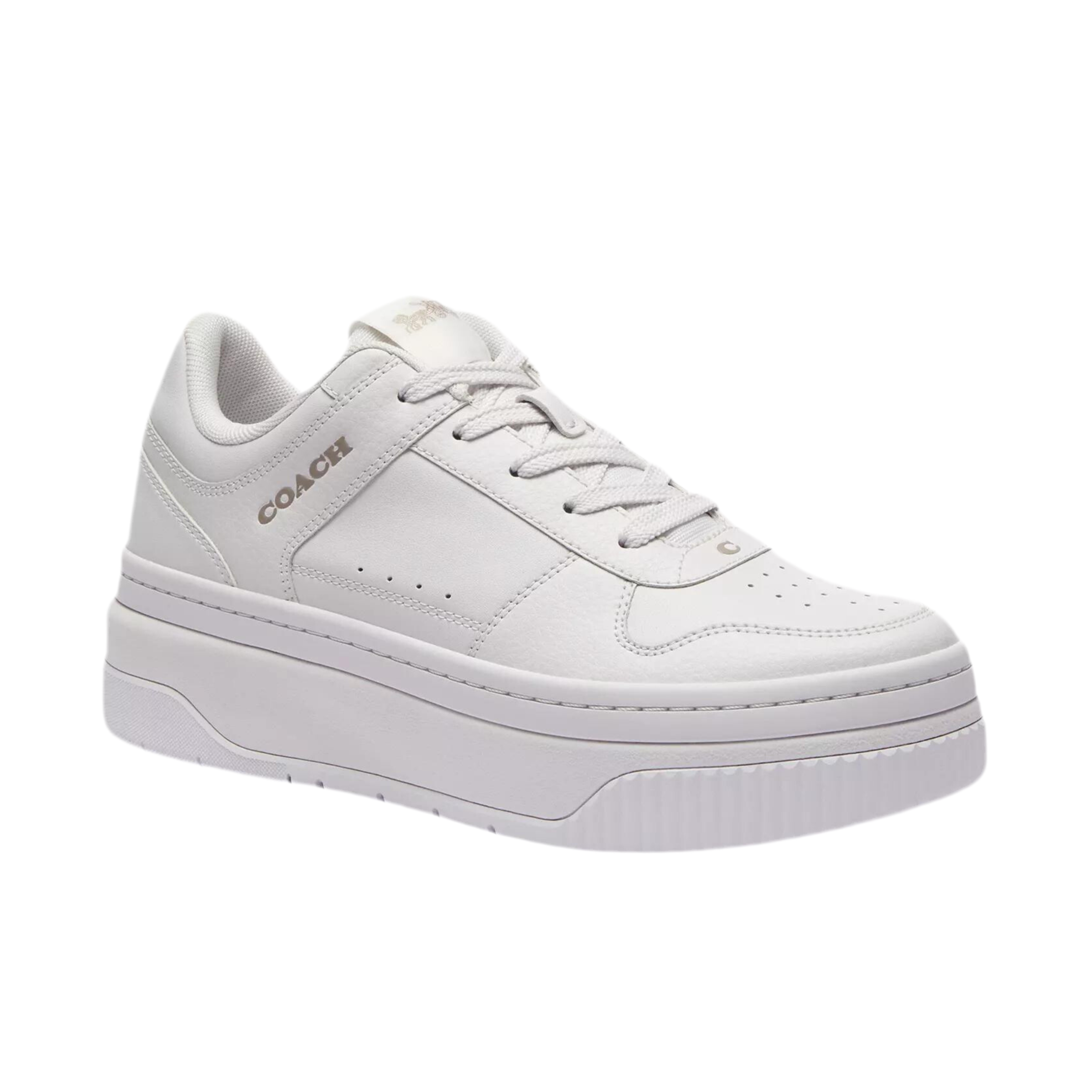 COACH Women's Platform Sneaker - White