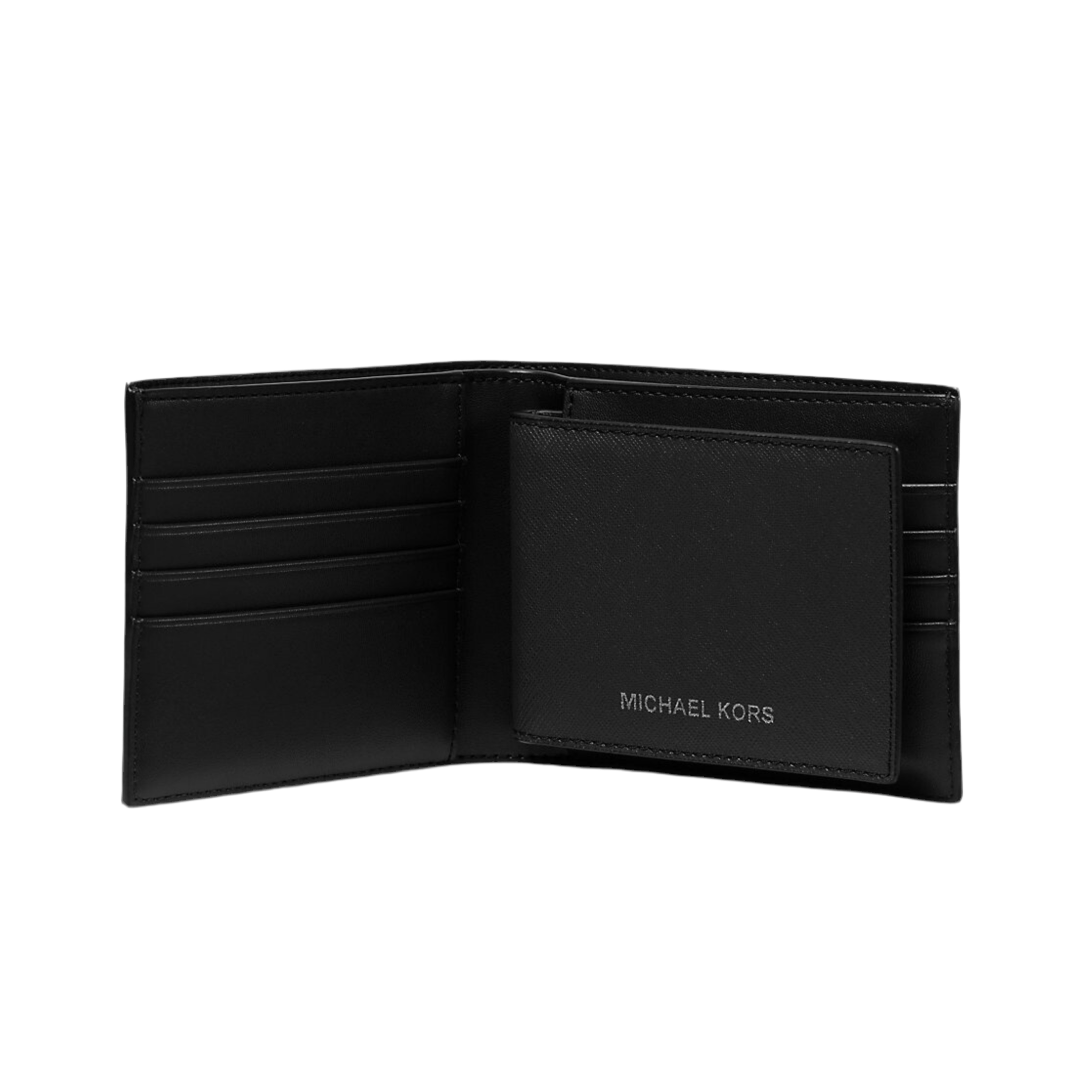 Michael Kors Harrison Saffiano Leather Wallet - Black