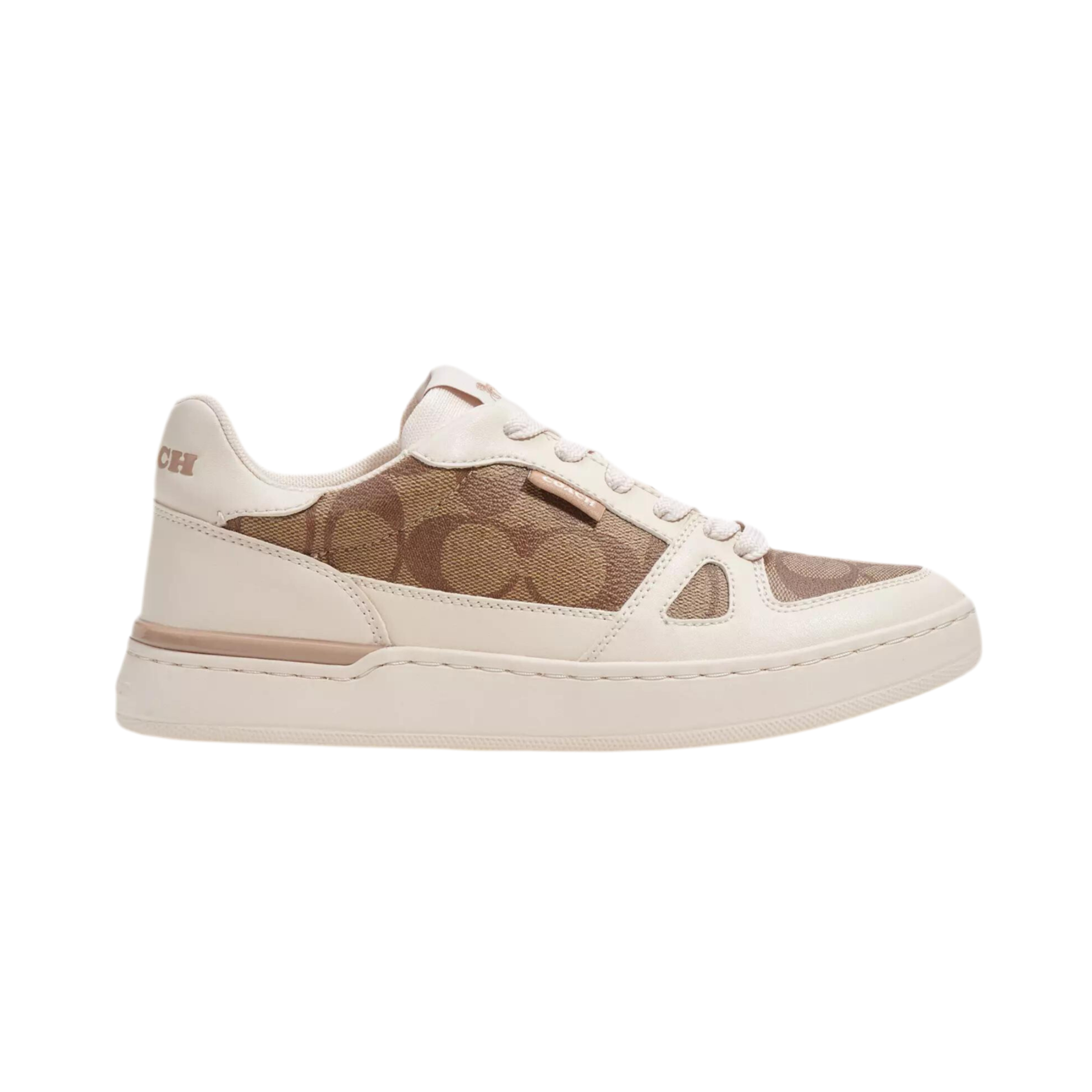 COACH Women's Clip Court Sneaker - Khaki