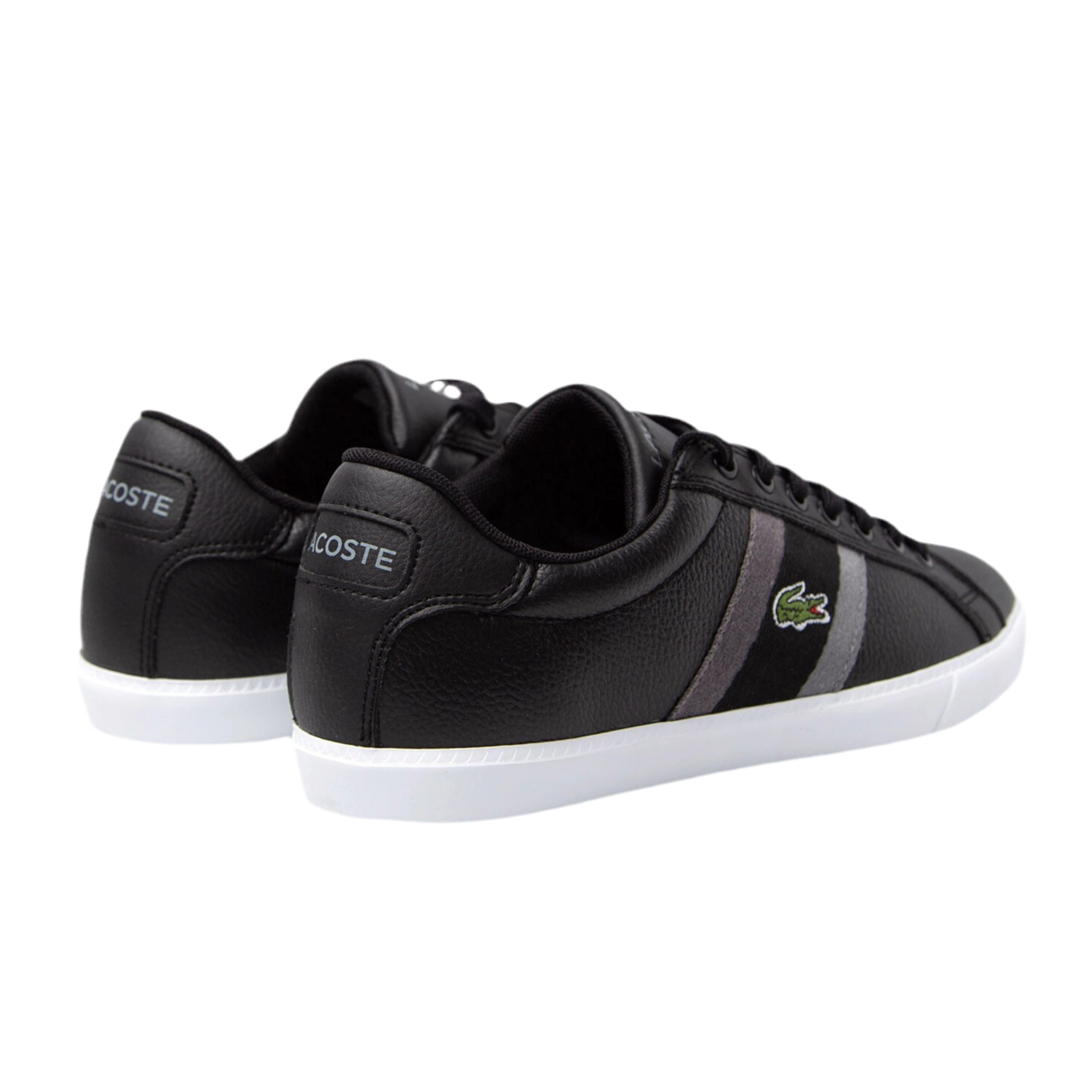 Lacoste Men Lace-up Sneakers - Black
