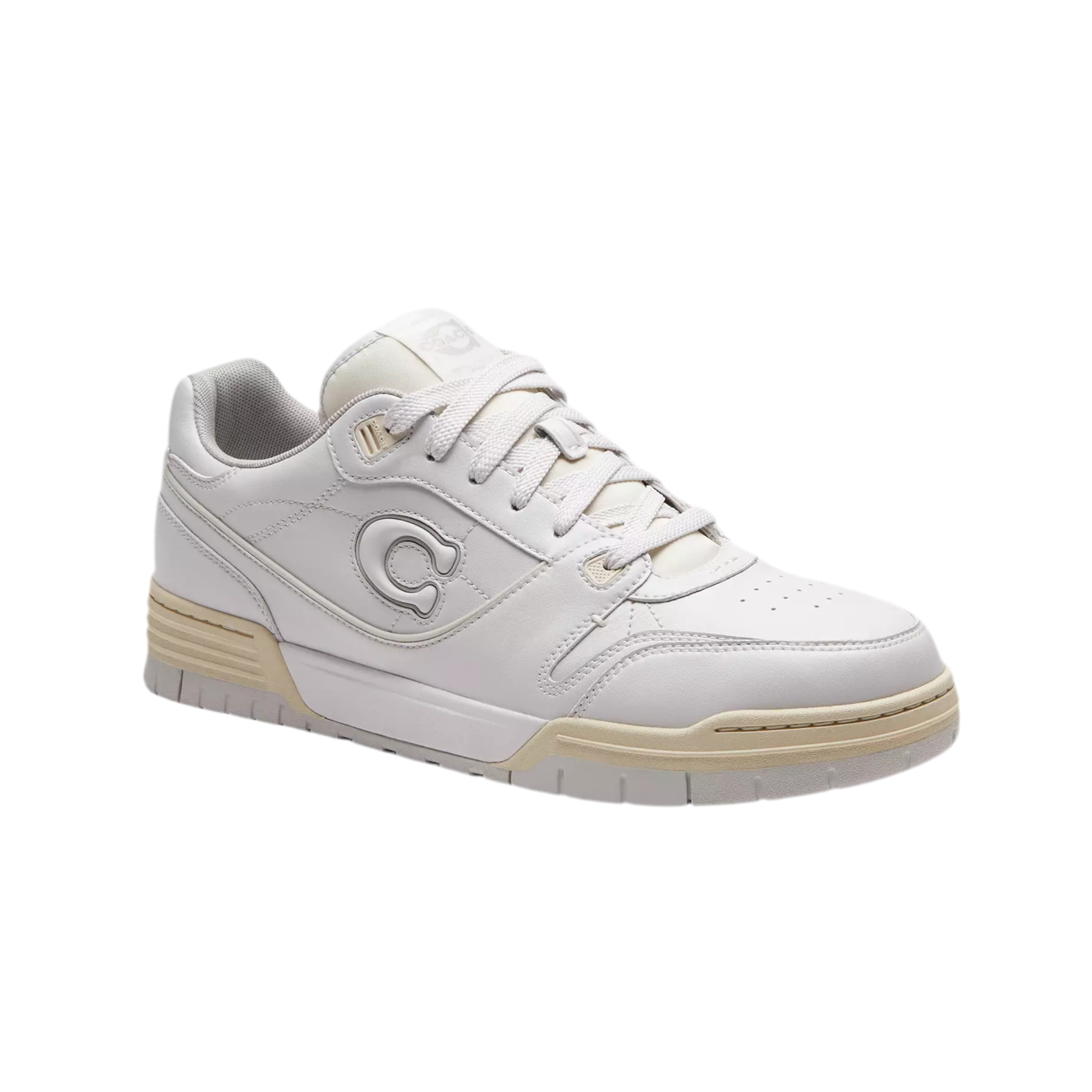COACH Men's Soho Sneaker - Optic White