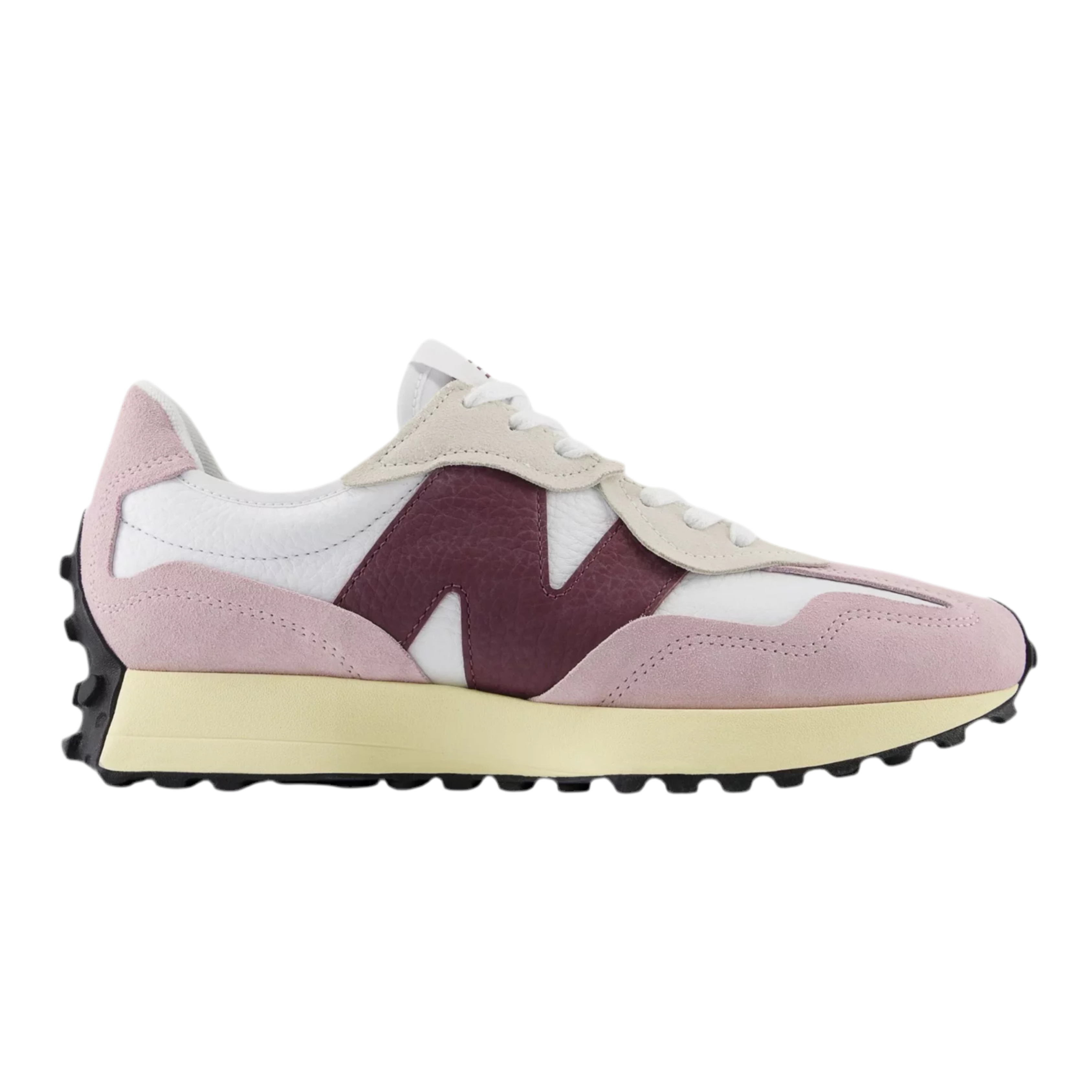 New Balance Women 327 Sneaker - Dusty Pink Burgundy