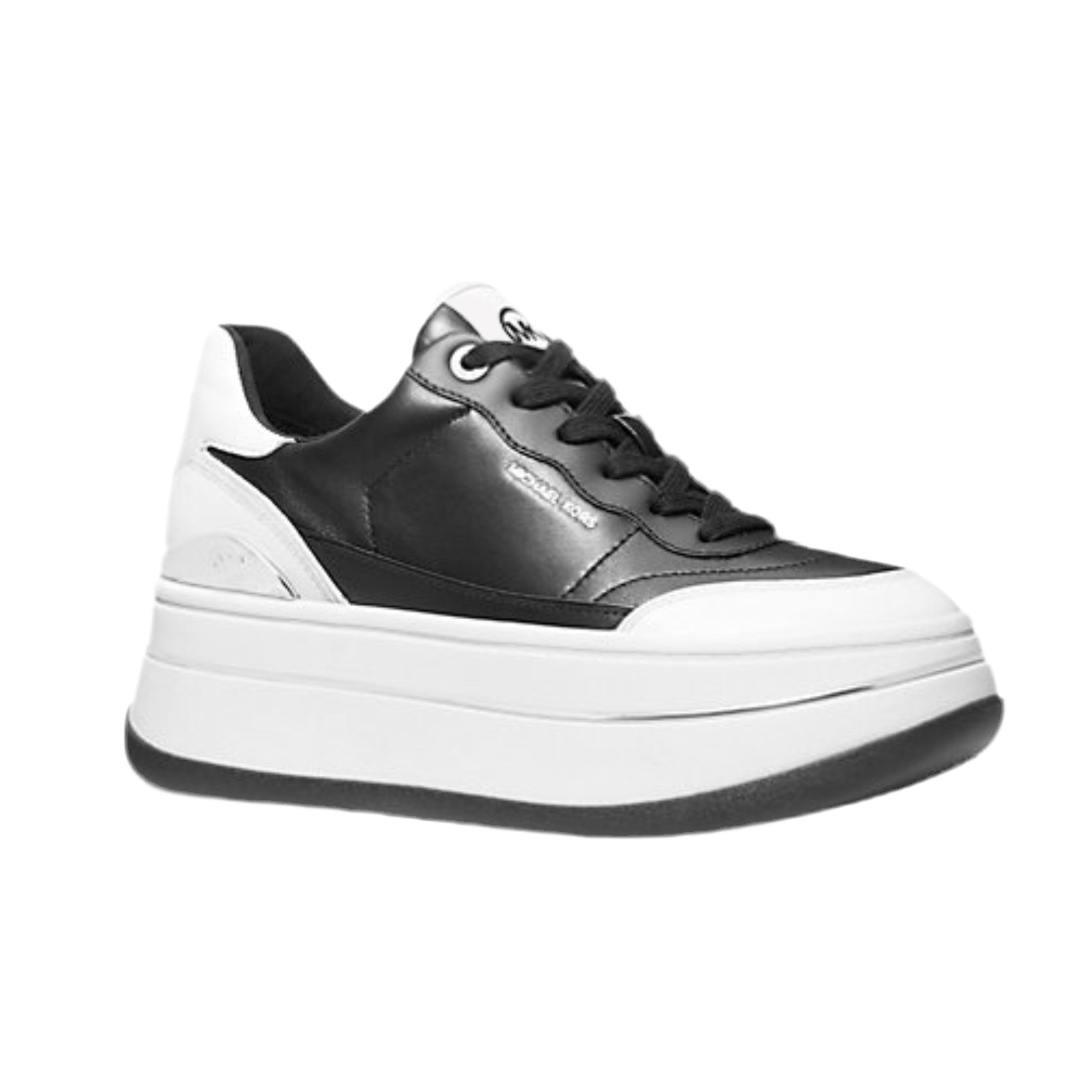 Michael Kors Women Hayes Platform Sneaker - Black/White