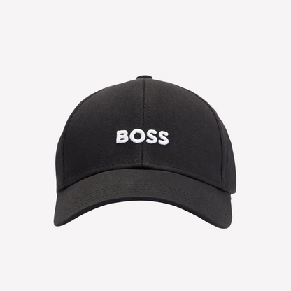 Hugo Boss Cotton Six-panel Logo Cap - Black