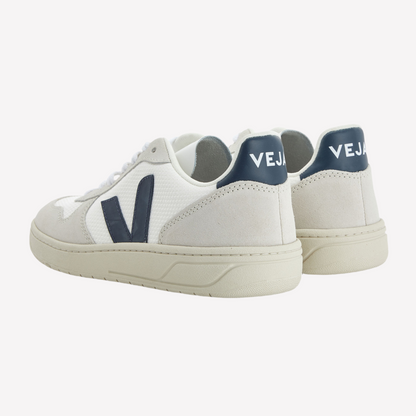 Veja Men V-10 - White Navy