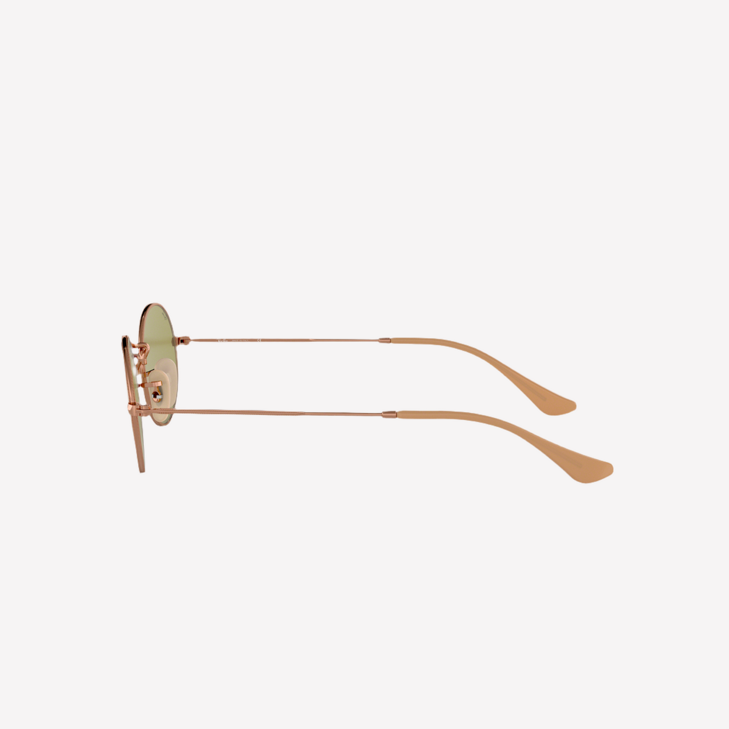 Ray-Ban Unisex Oval Washed Evolve Sunglasses - Polished Copper