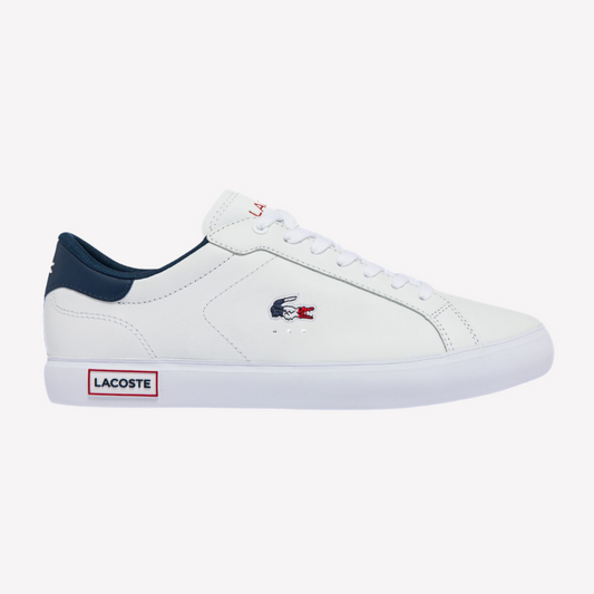 Lacoste Women Powercourt Leather - Blue Multi