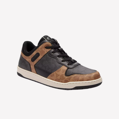 COACH Men's C201 Sneaker - Black Tan