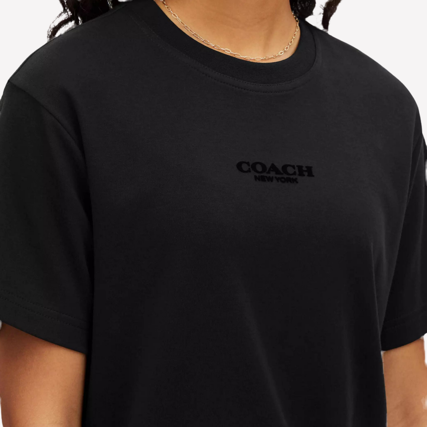 COACH Women Signature Top - Black