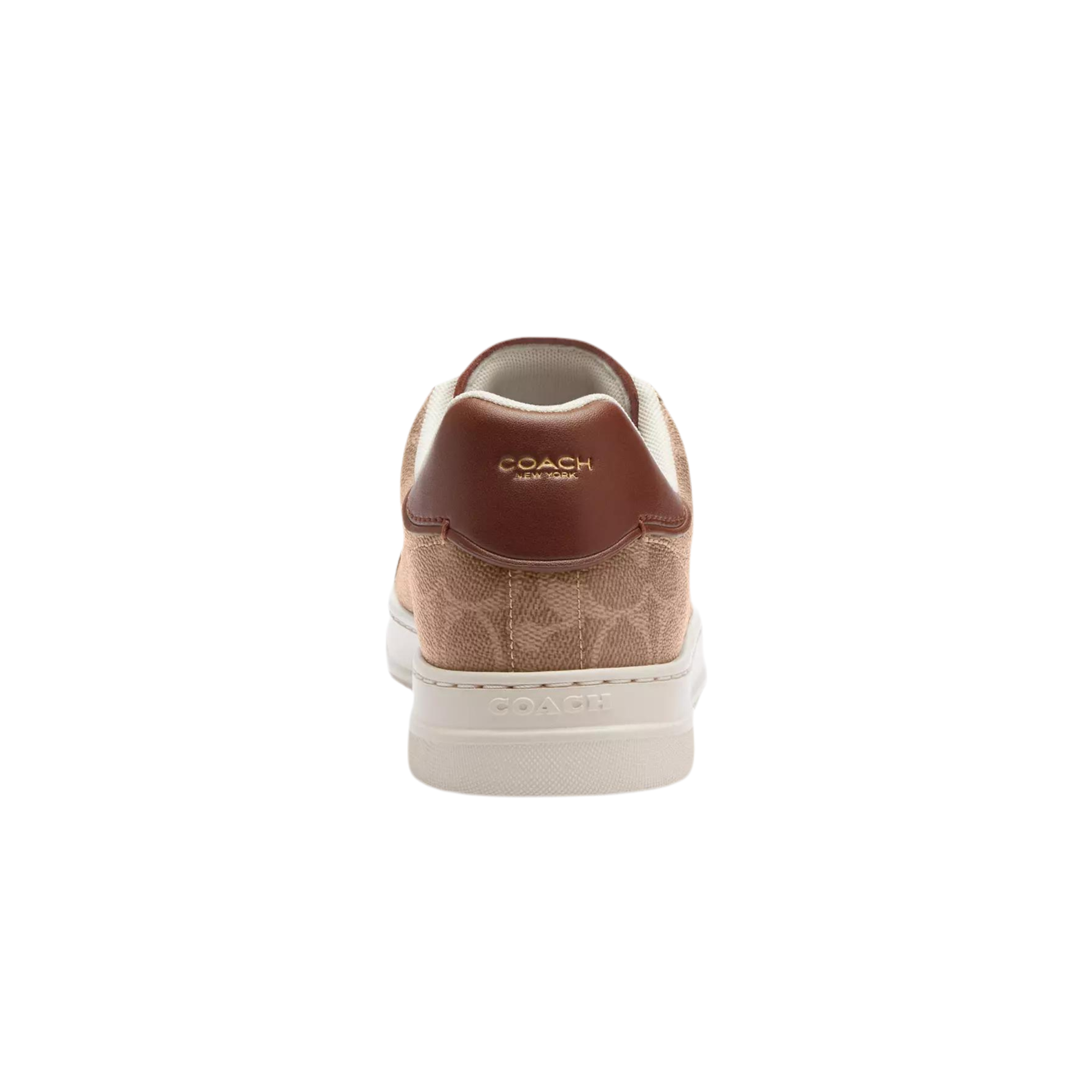COACH Women's High Line Sneaker - Brown Khaki