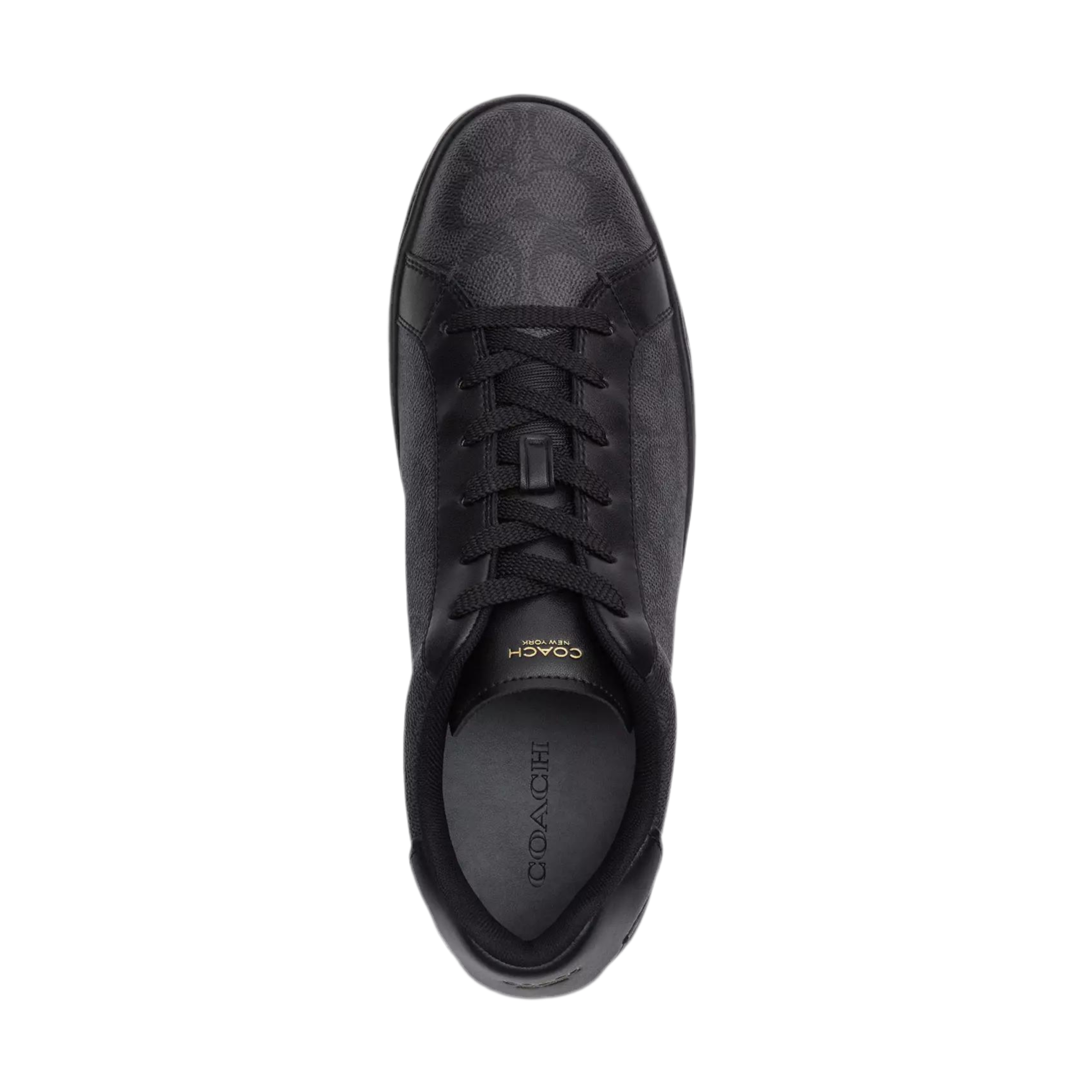COACH Men's High Line Sneaker - Graphite Black