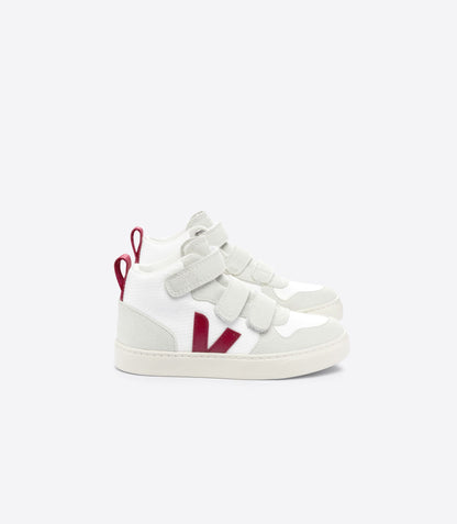 Veja Kids V-10 Mid - White Marsala