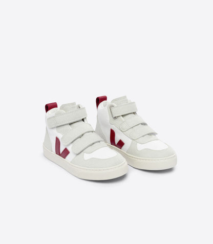 Veja Kids V-10 Mid - White Marsala