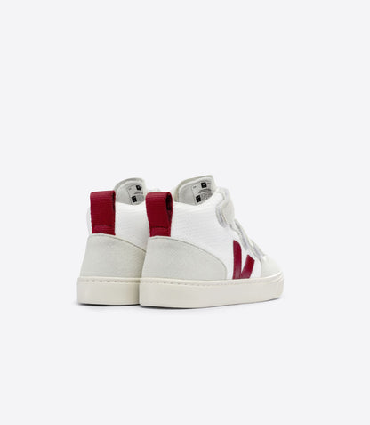 Veja Kids V-10 Mid - White Marsala