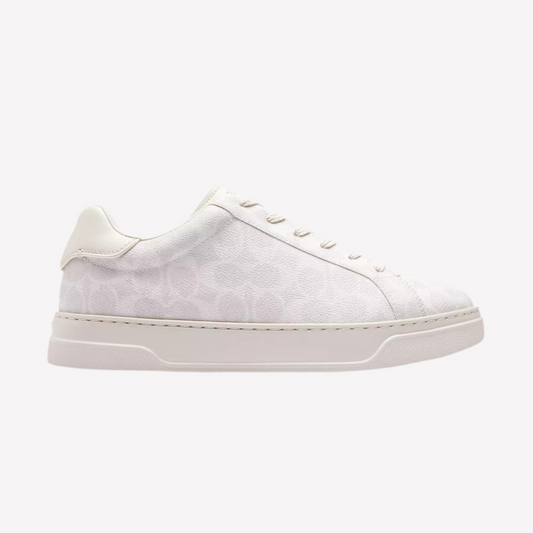 COACH Men's High Line Sneaker - Off White