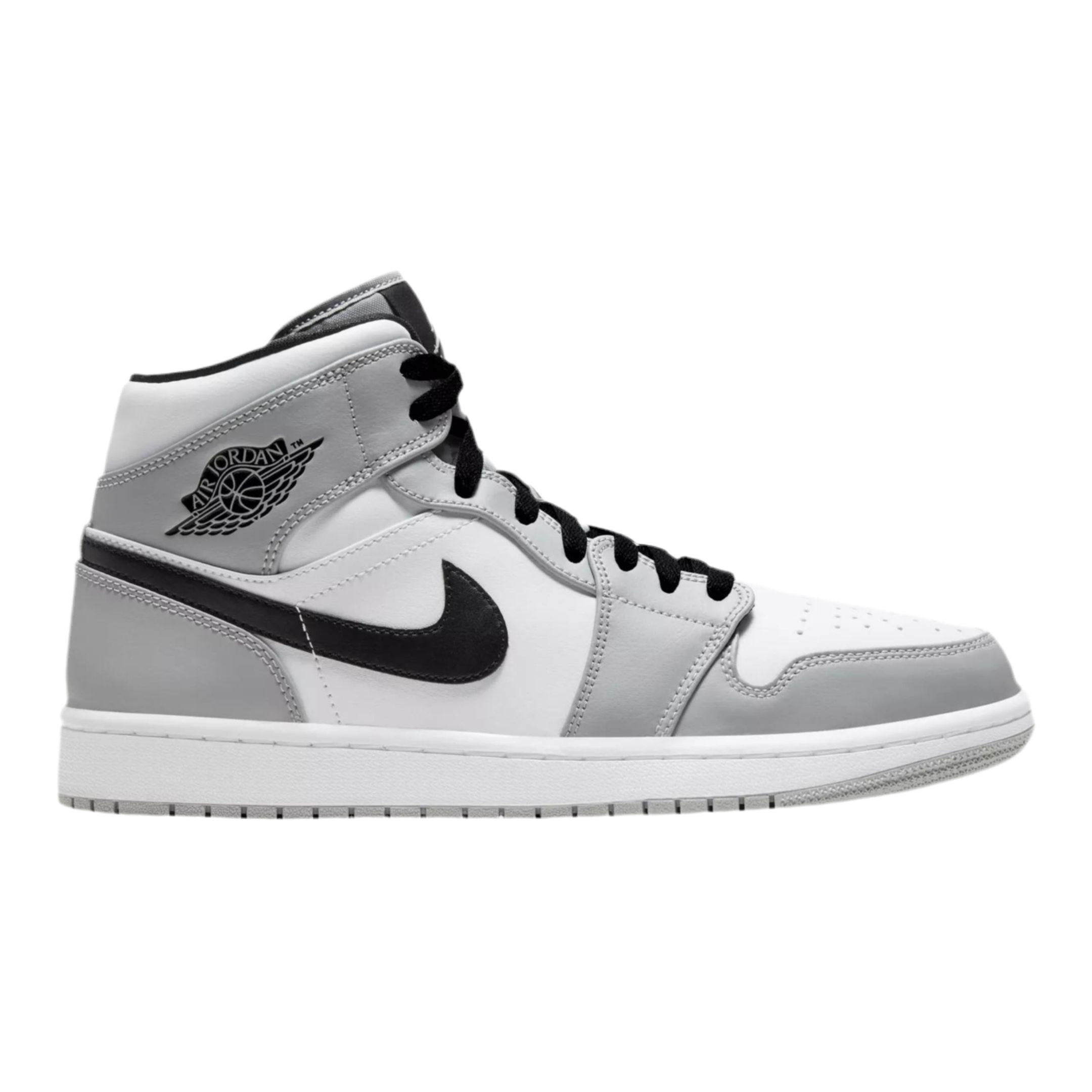 Nike Men's Air Jordan Retro 1 Mid - Smoke Gray
