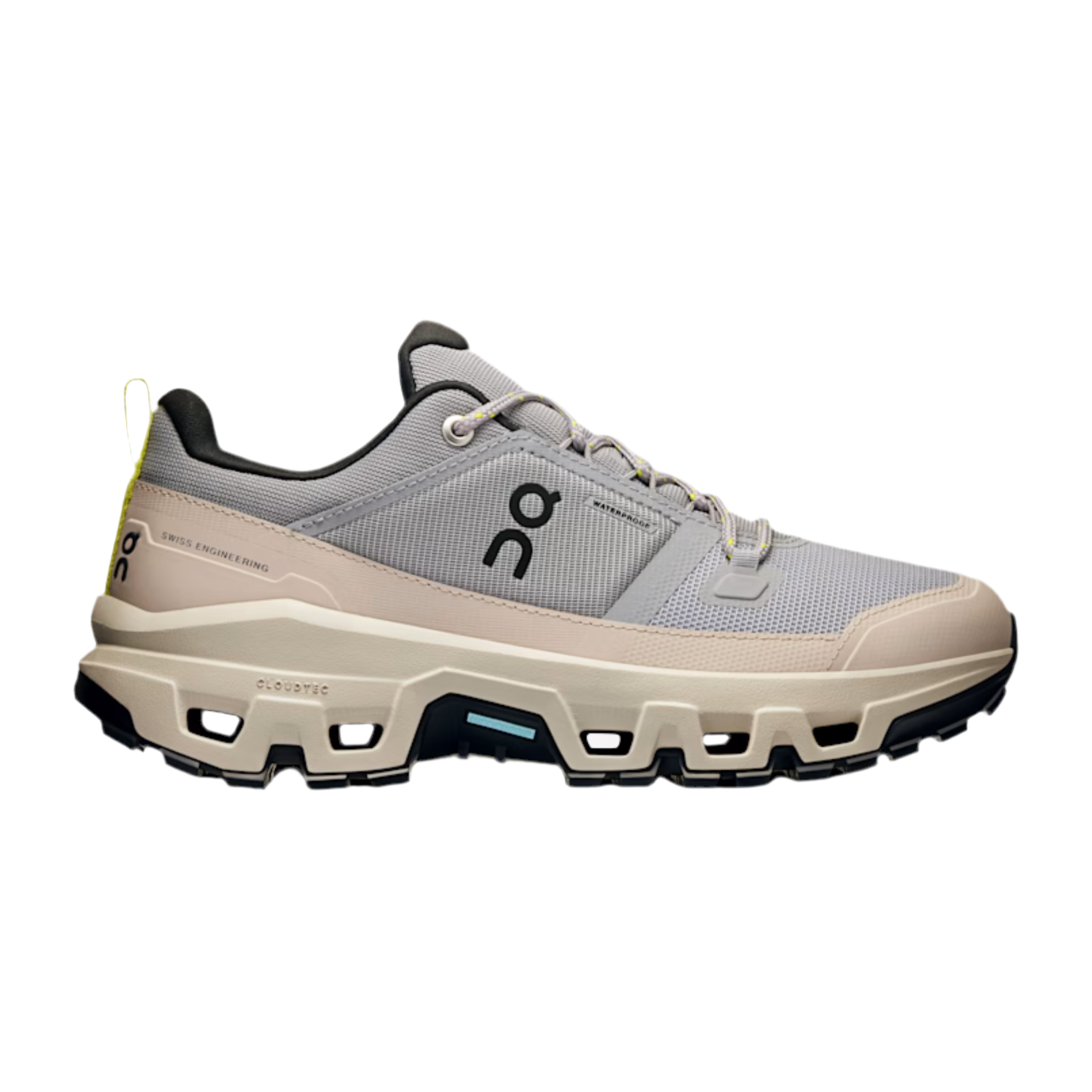 ON Women Cloudrock Low WP - Alloy Ice
