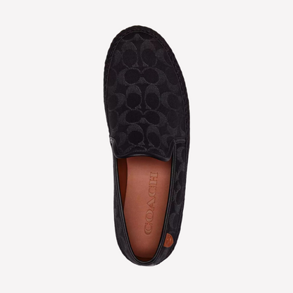 COACH Men's Miles Espadrille - Black Denim