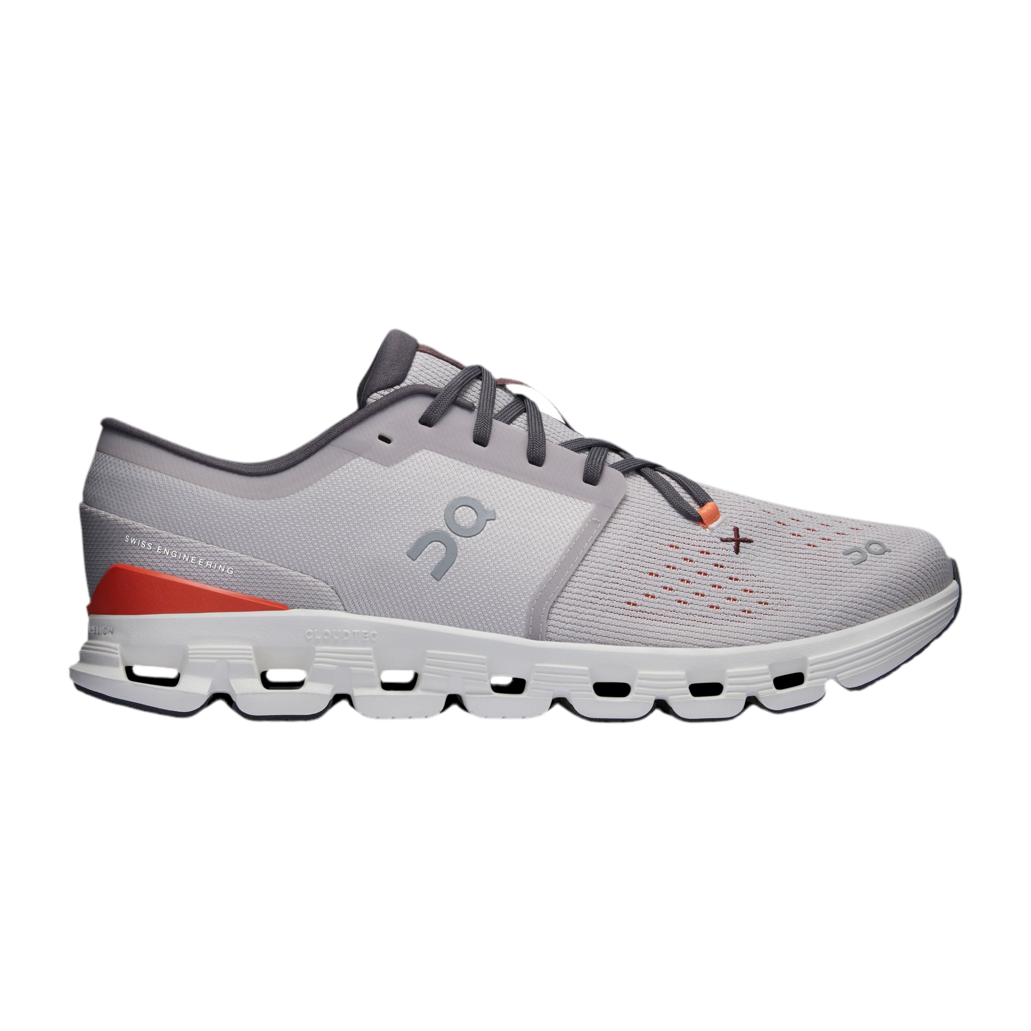 ON Men Cloud X 4 - Silver Flame