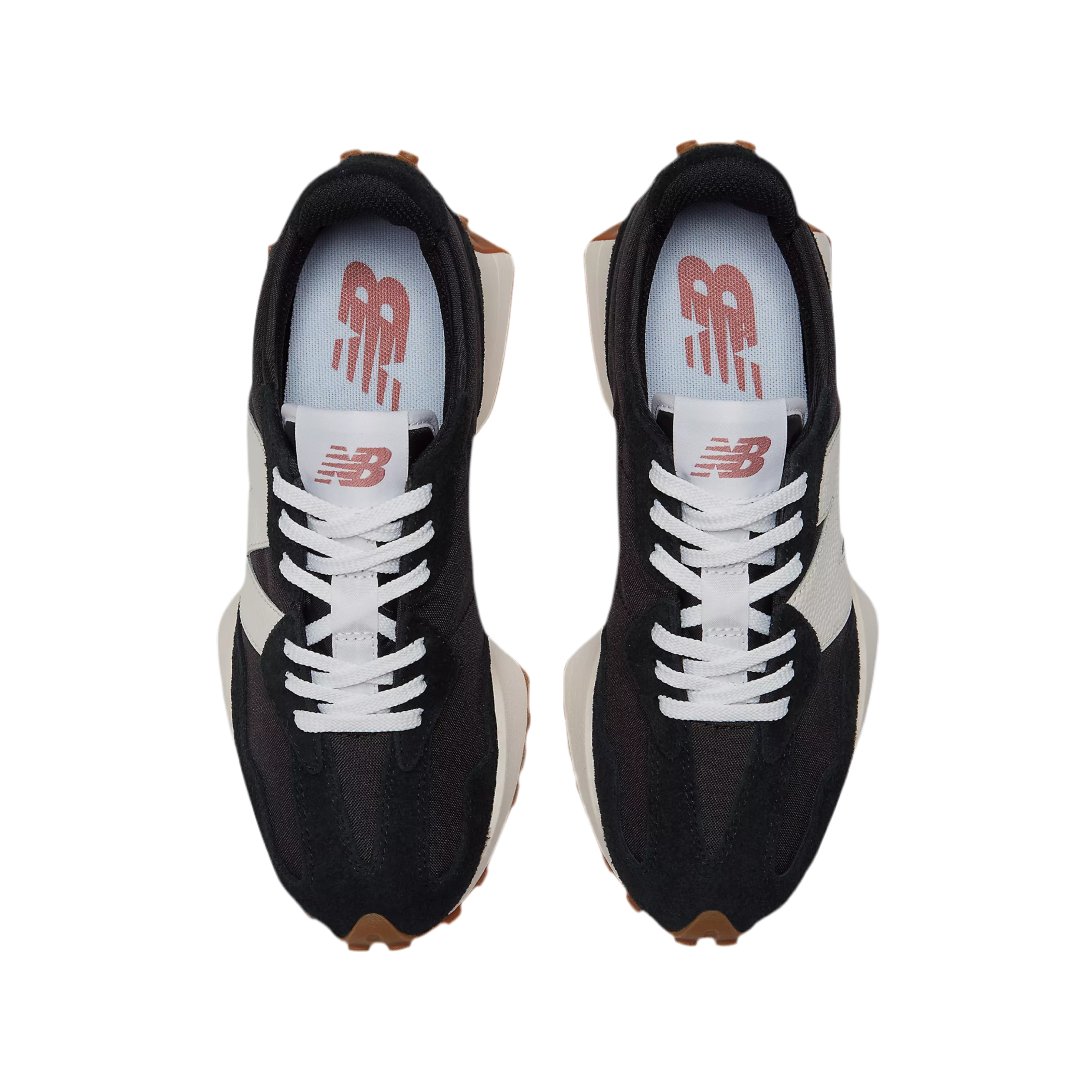 New Balance Women 327 Sneaker - Black White