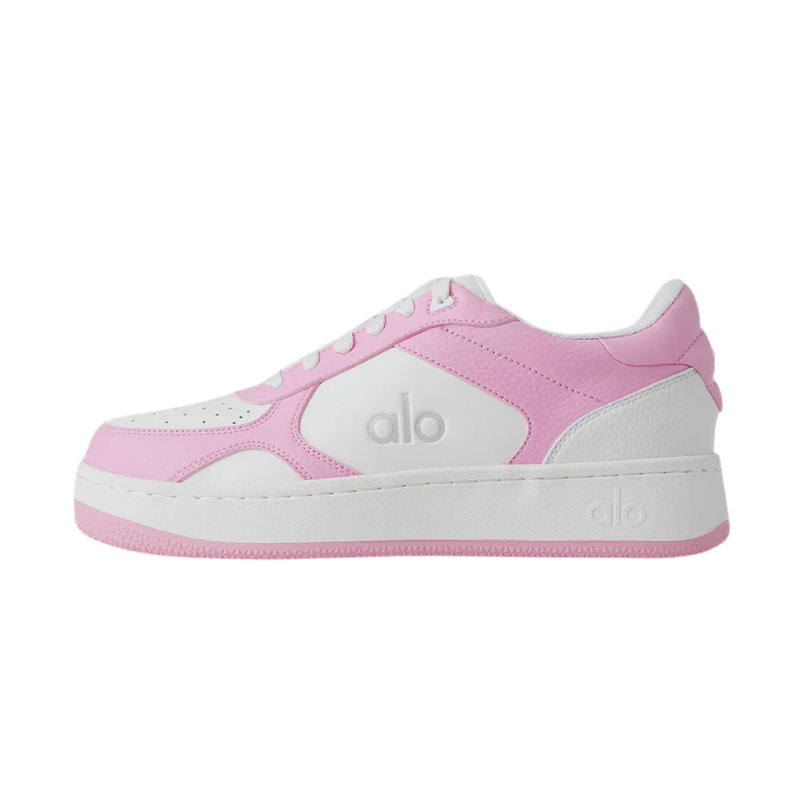 Alo Women Recovery Mode Sneaker - Pink White