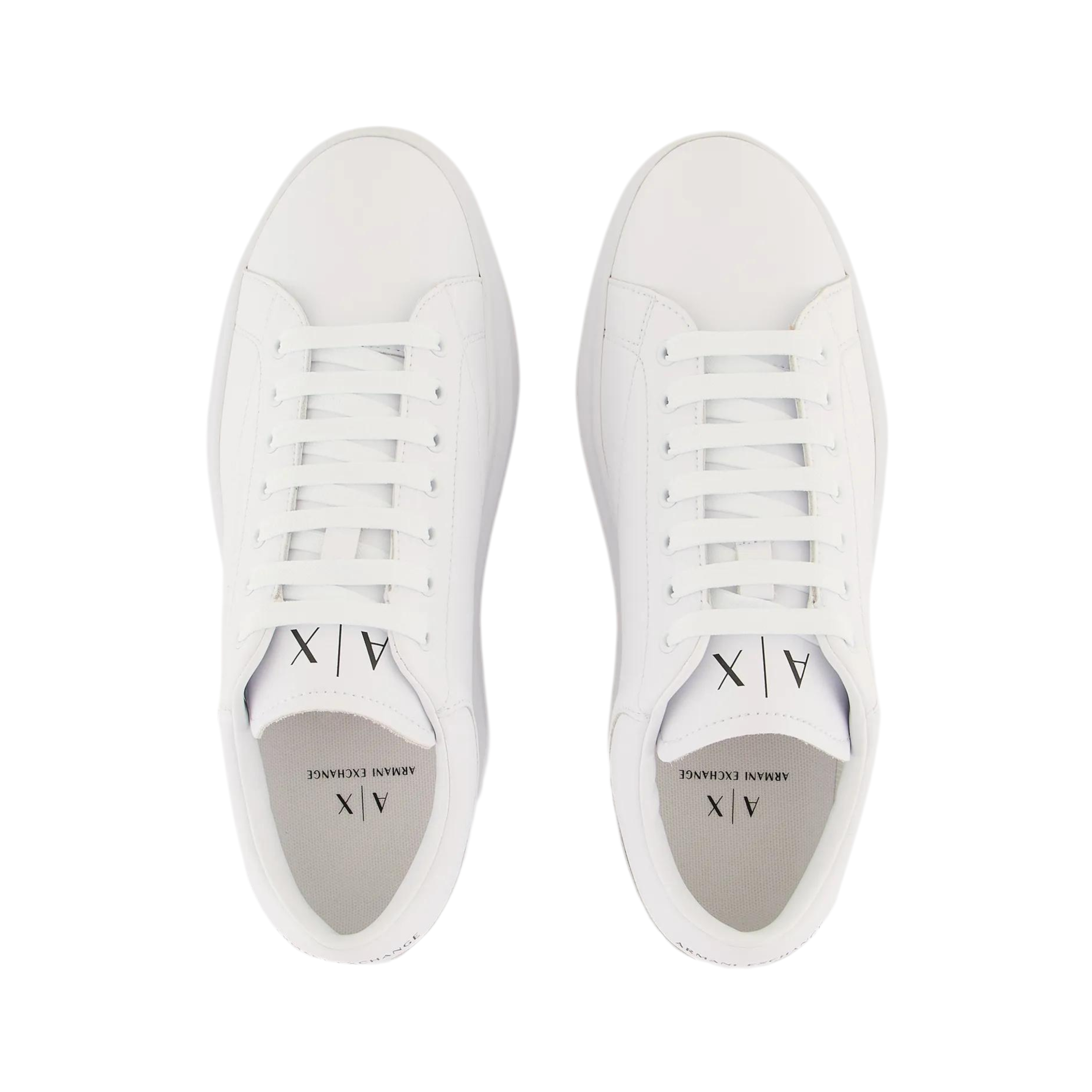 Armani Exchange Men's Action Leather - White