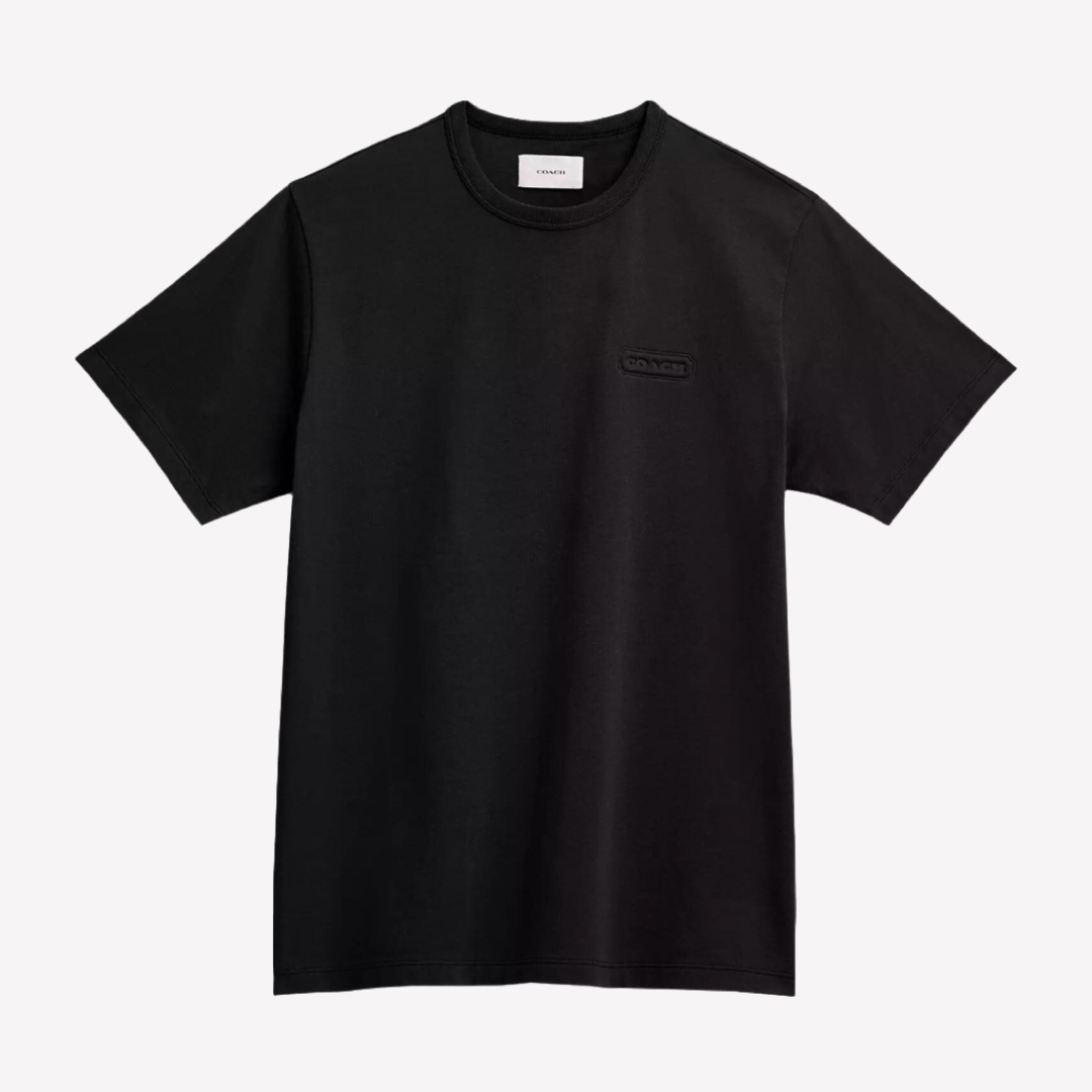 COACH Unisex Essential T Shirt -  Black