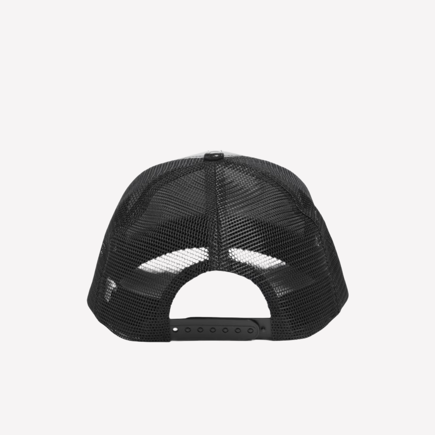 Guess Men Faux-Leather Peony Trucker Cap - Black