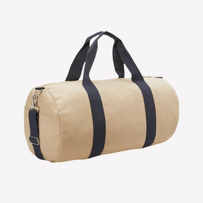 Tommy Hilfiger Flag Stripe Logo Duffle Bag - Sand