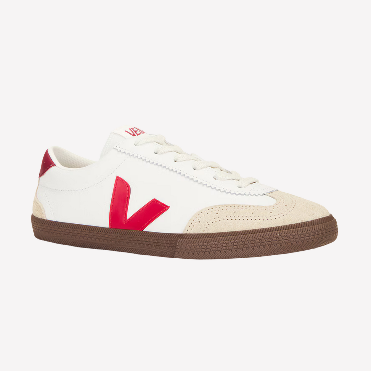 Veja Men Volley Canvas - White Red