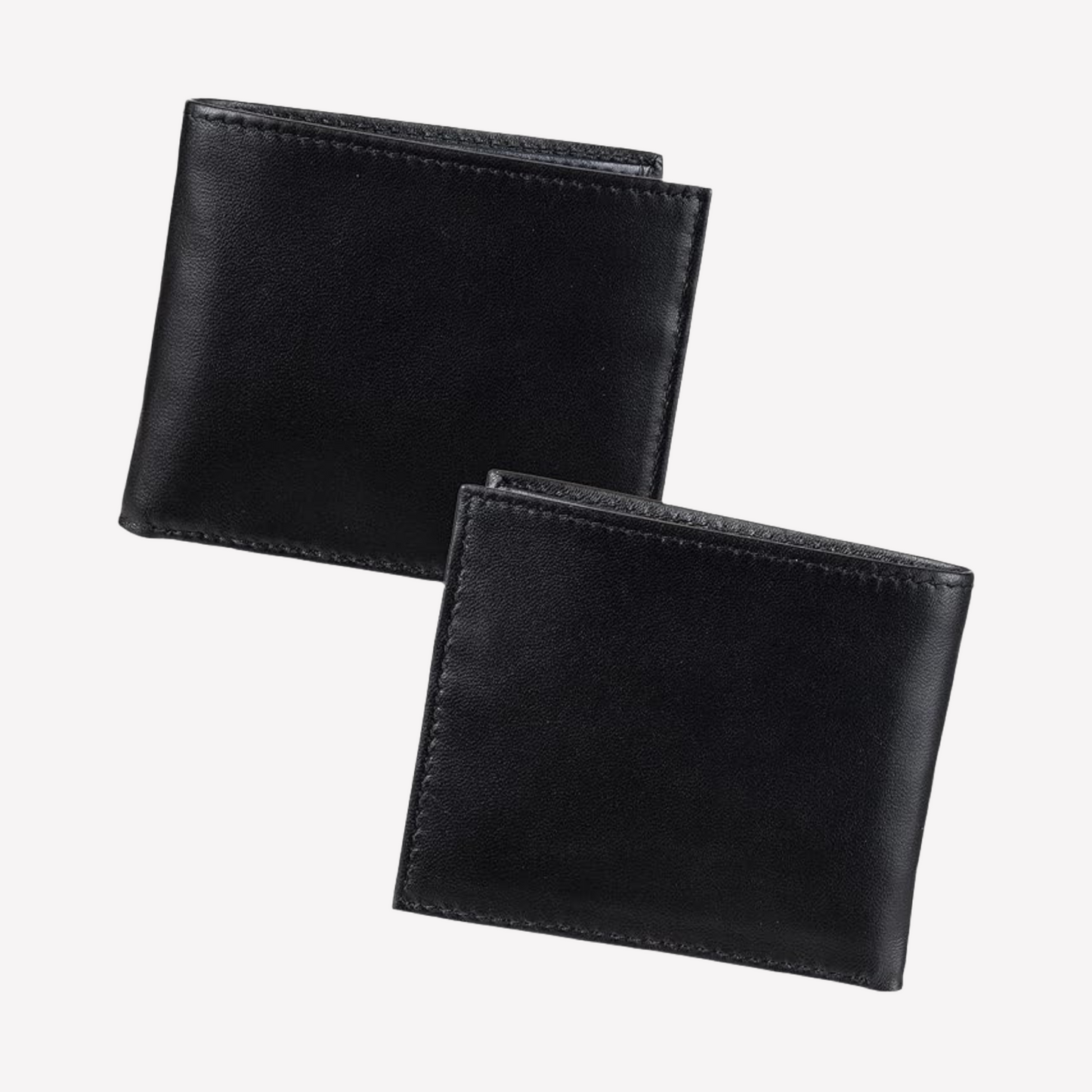 Tommy Hilfiger Oxford Leather Wallet - Black