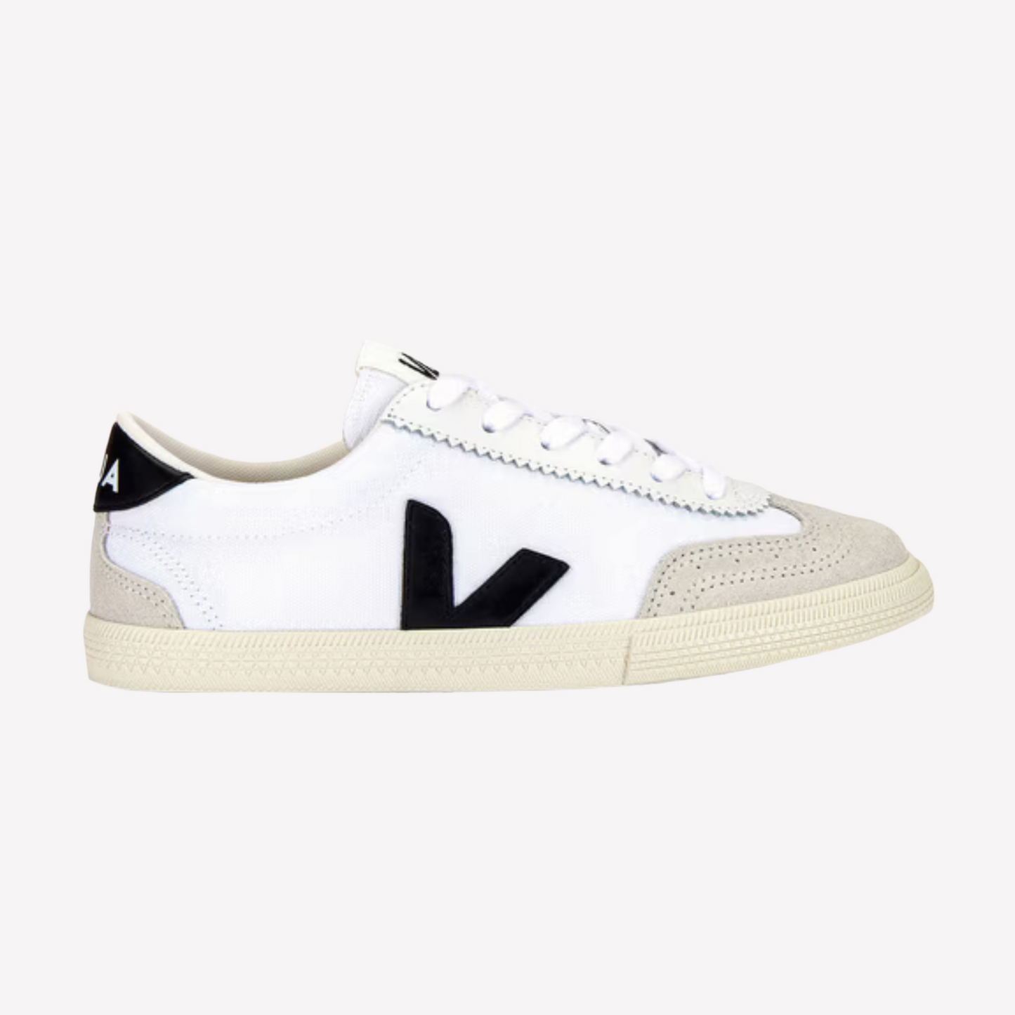 Veja Men Volley Canvas - White Black