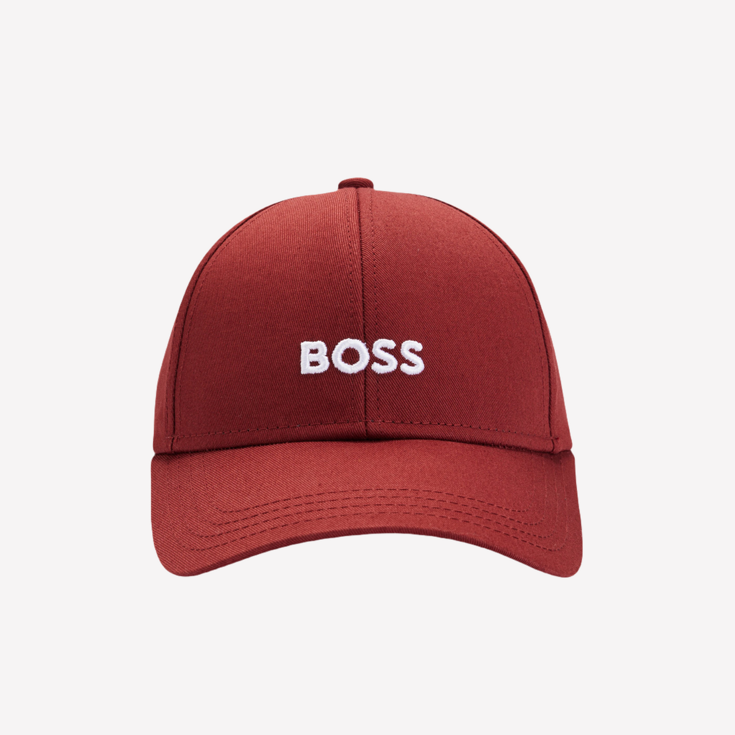 Hugo Boss Cotton Six-panel Logo Cap - Red