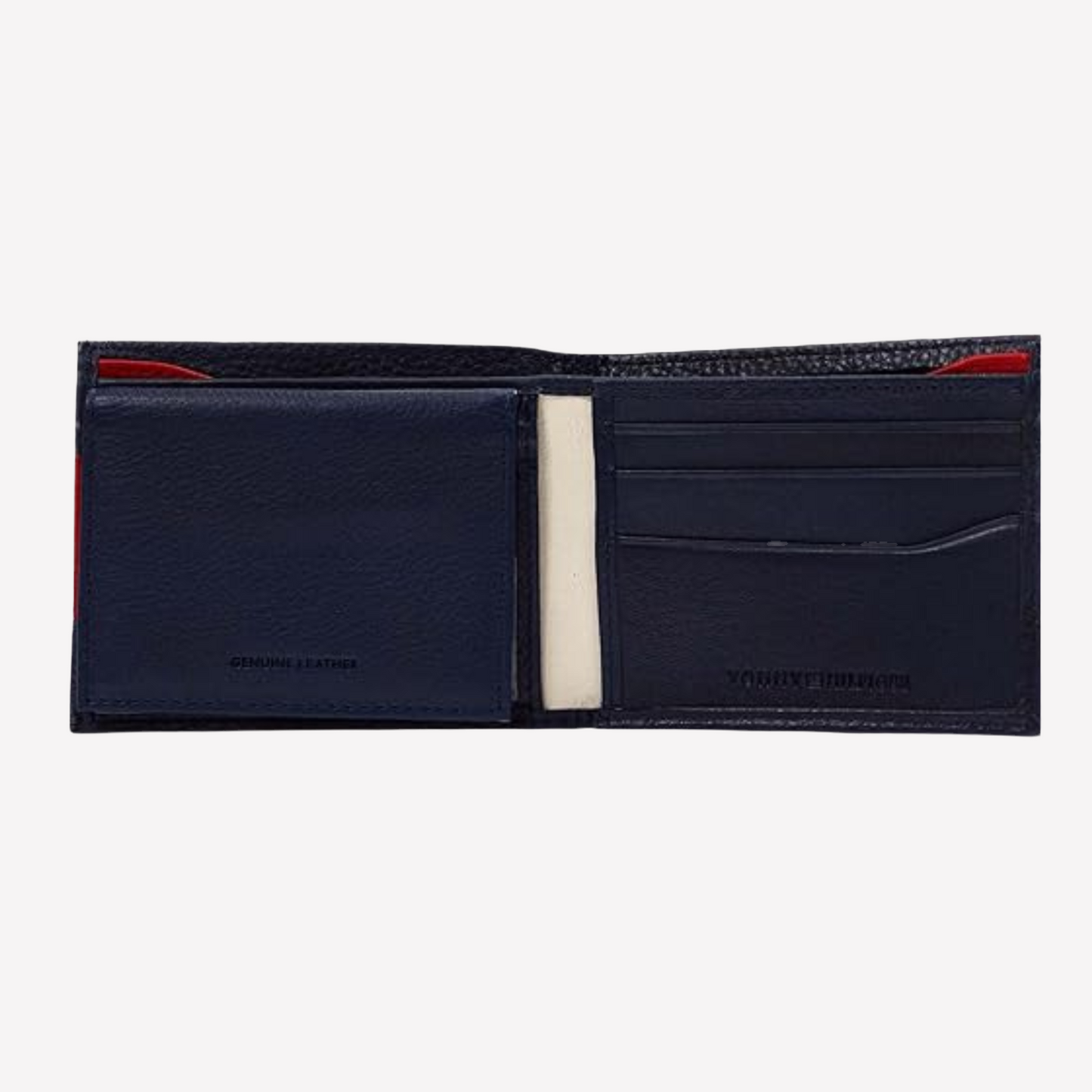 Tommy Hilfiger Passcase Wallet - Blue/White/Red