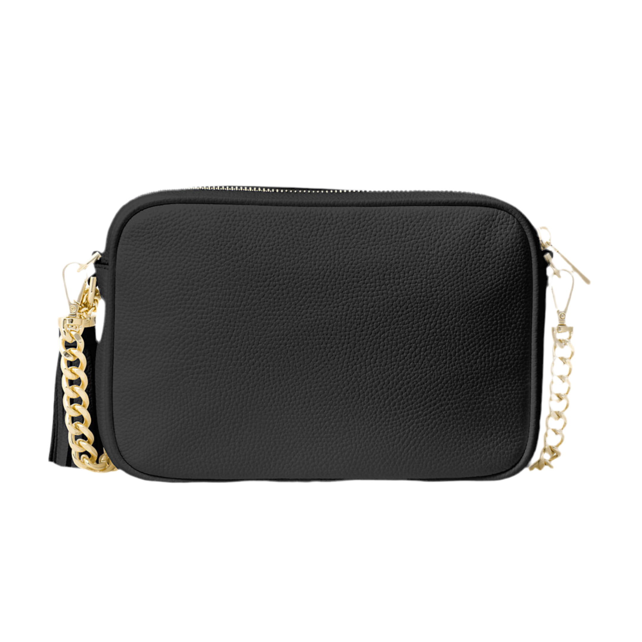 Michael Kors Ginny Leather Crossbody - Black