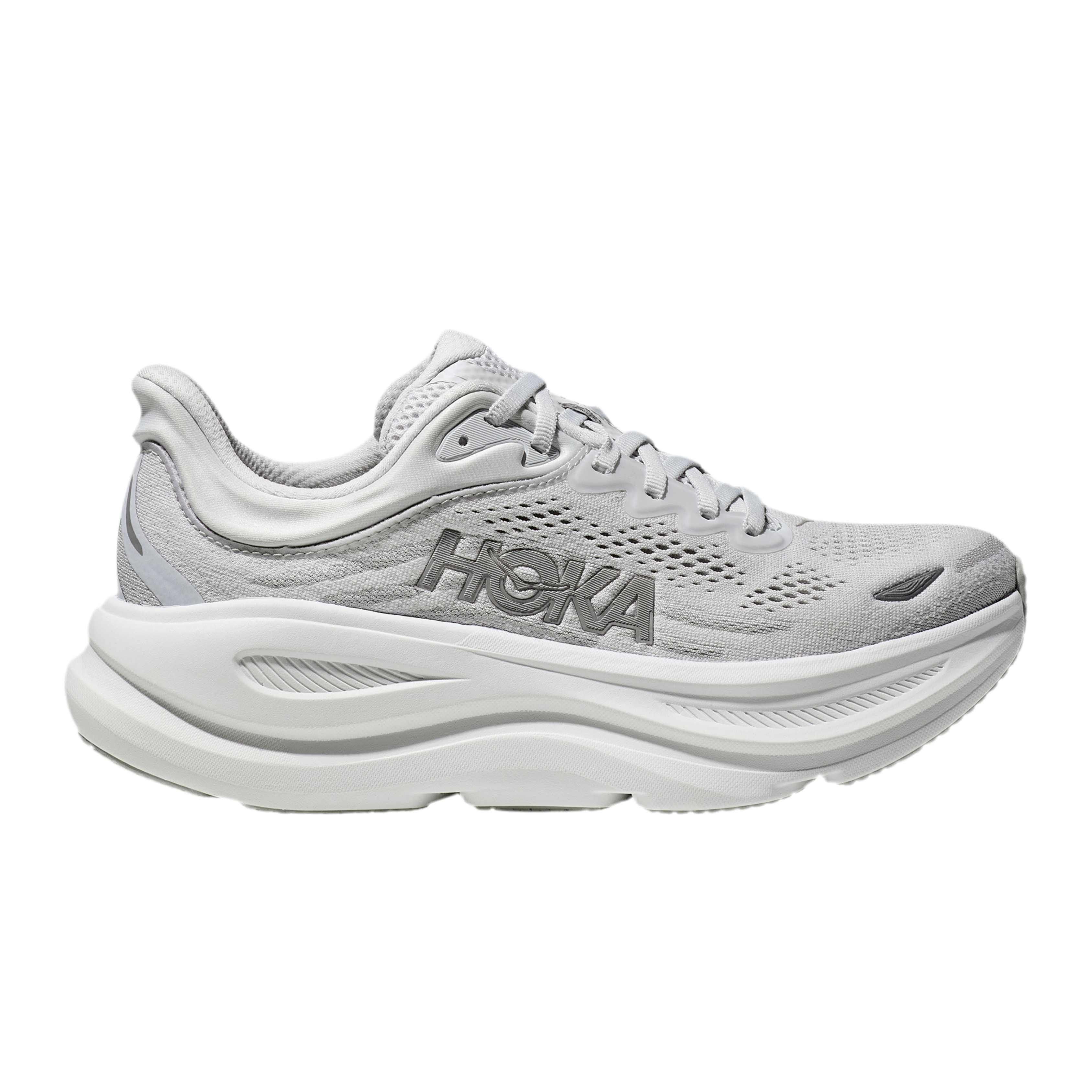 Hoka Women Bondi 9 - Stardust Silver