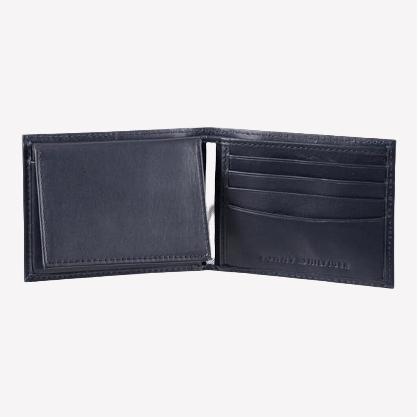 Tommy Hilfiger Passcase Wallet - Navy Dore