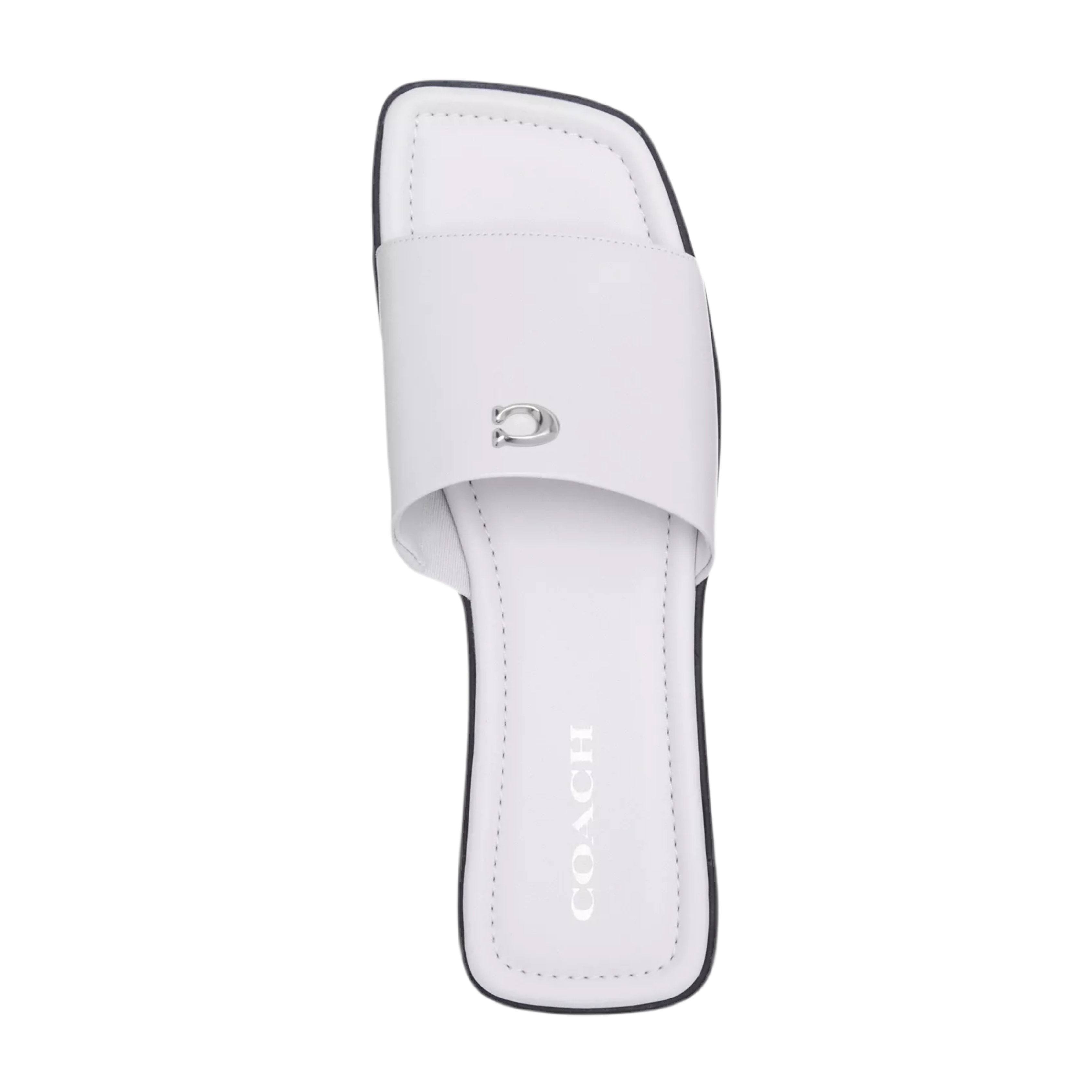 COACH Women's Florence Sandal - Optic White