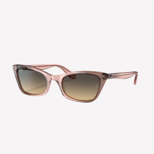 Ray-Ban Women Lady Burbank Sunglasses - Polished Transparent Pink