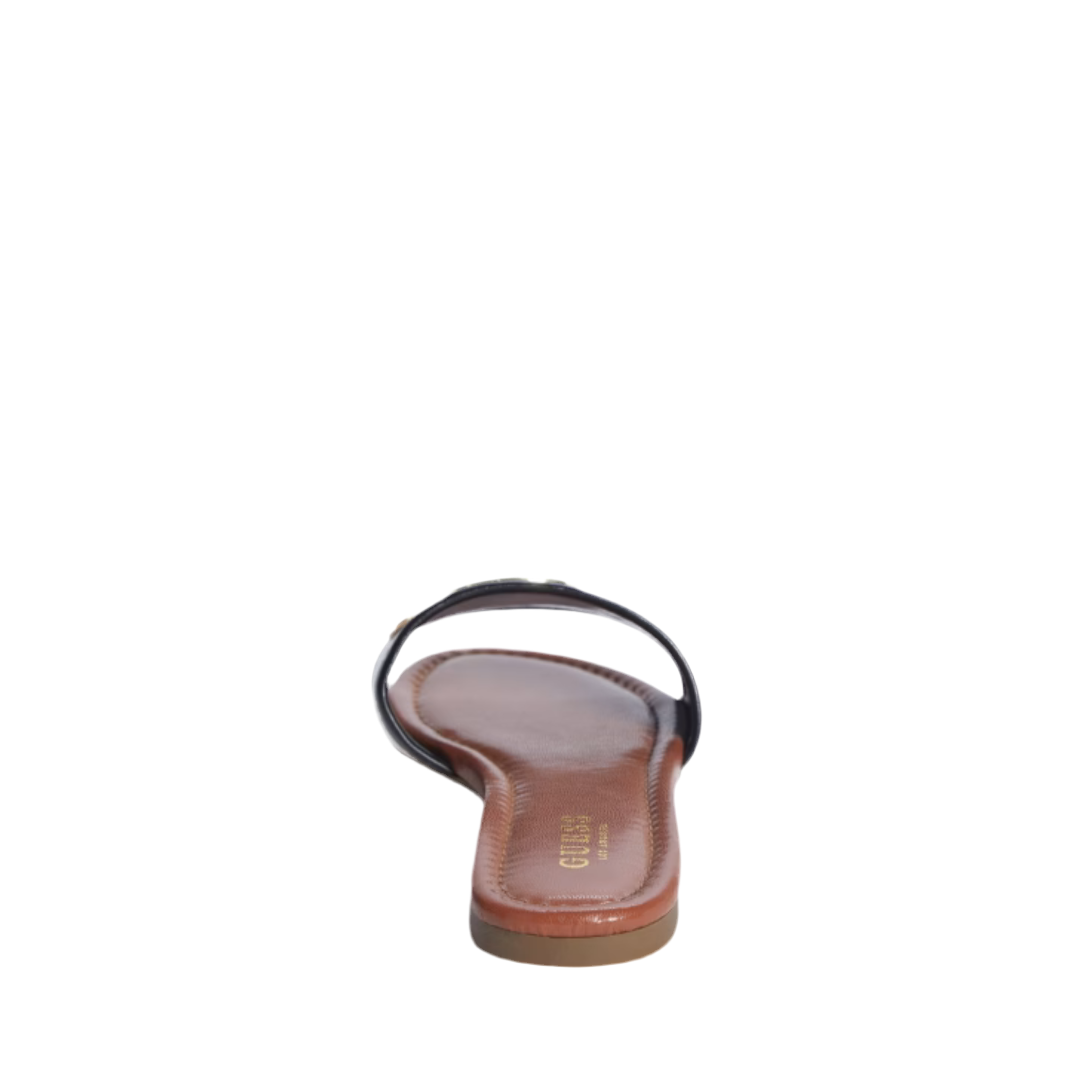 Guess Women Lyndon Logo Slides - Brown