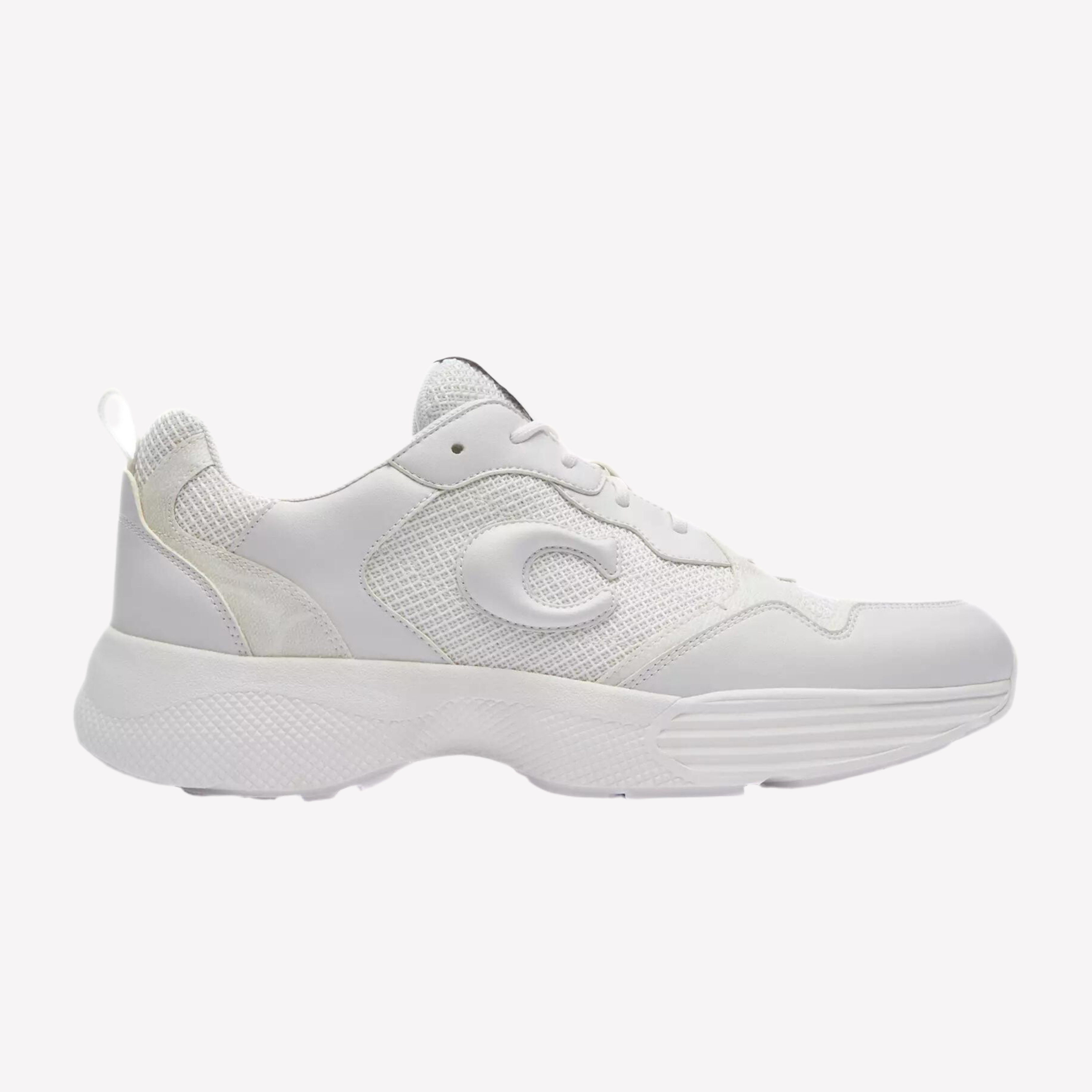 COACH Men's Strider Sneaker - Optic White